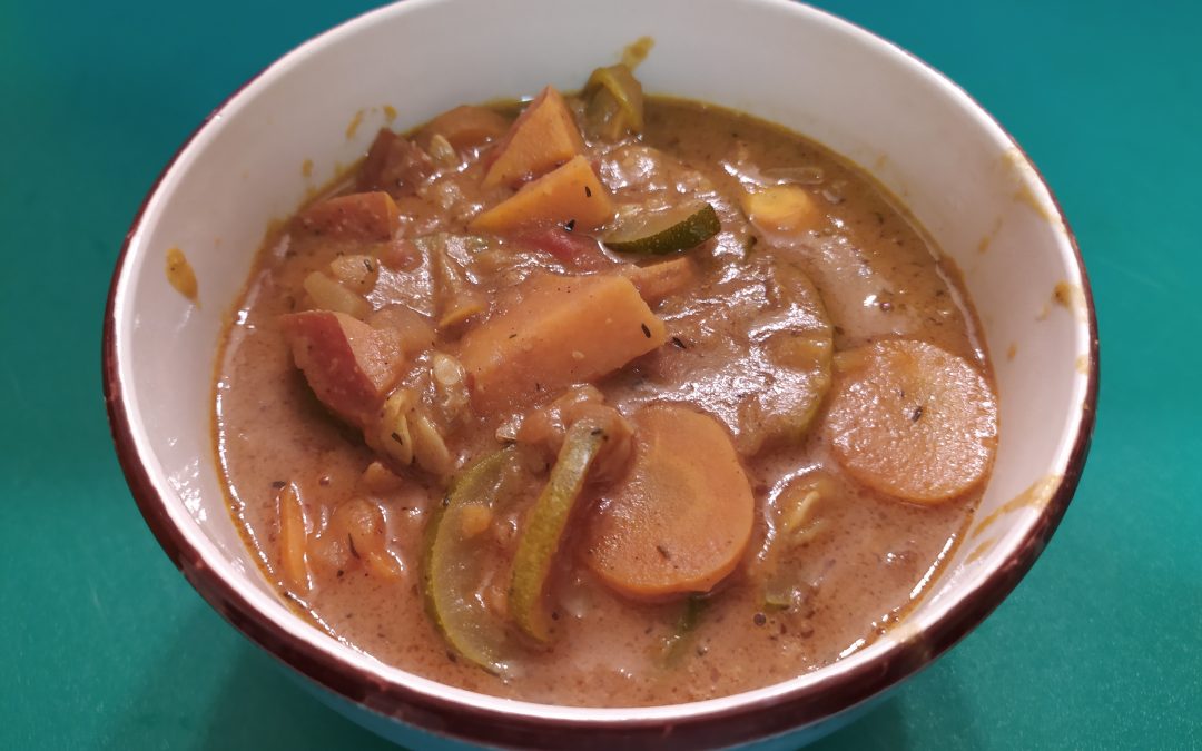 Senegalese Sweet Potato Peanut Stew