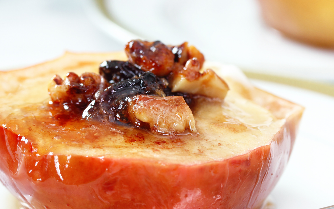 Oatmeal Crisp Topped Baked Apples