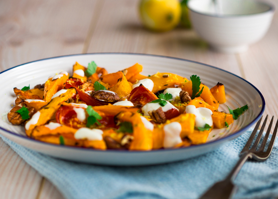Warm Roasted Butternut Squash Salad Recipe